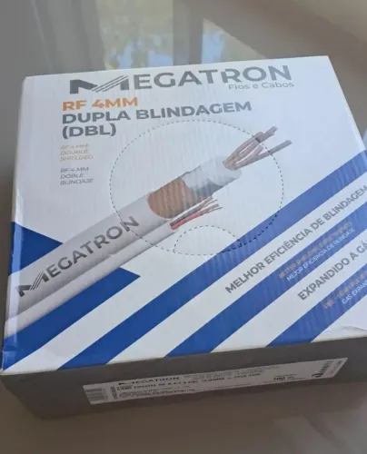 Cabo coaxial para Câmera de segurança 