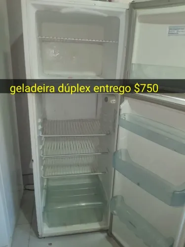 Geladeira dúplex entregamos