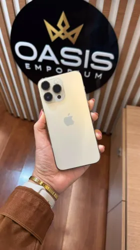 iPhone 14 Pro Max 256GB Gold Seminovo Semana de Oferta