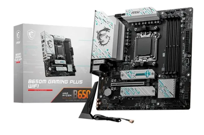 Placa-Mãe MSI B650M GAMING PLUS WIFI AM5 em PERFEITO ESTADO