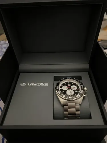 Tag Heuer panda 43mm Formula 1 Black Quartz CAZ101E.BA0842 cronógrafo