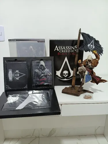 Assassins Creed Black Flag ps3 edição colecionador