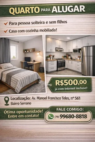 Aluguel de quarto