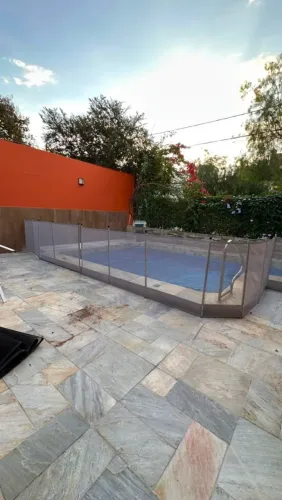 Tela de segurança removível para piscina