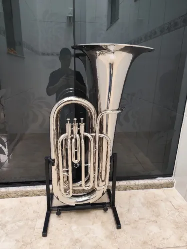 Tuba 4/4 Weril Sib - Niquelada R$7.500 - Aceito trocas - Parcelo 21x cartão