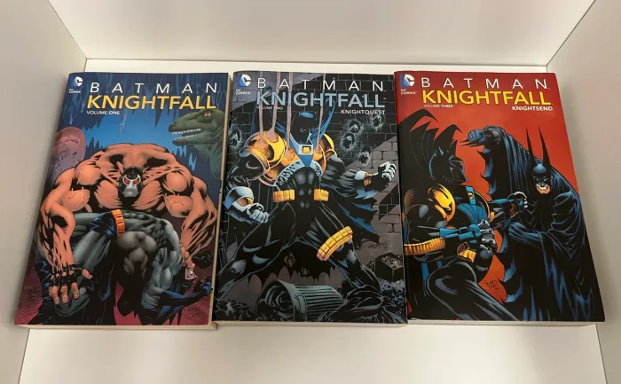 HQ Batman: Knightfall 1, 2 e 3 (A Queda do Morcego, em inglês)