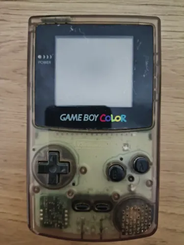 Nintendo Game Boy Color na cor Clear (transparente)