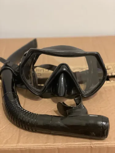 kit de mergulho profissional máscara e snorkel