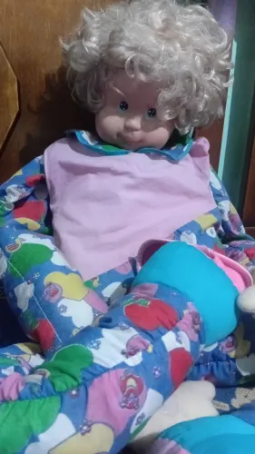 Boneca compi carinhas estrela 