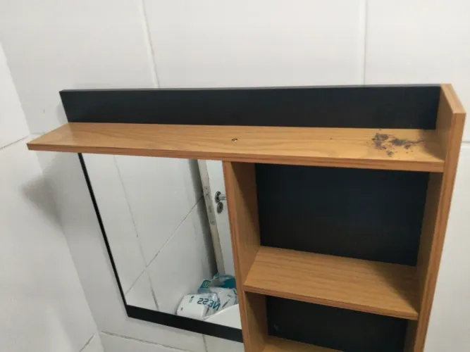 Espelheira para banheiro