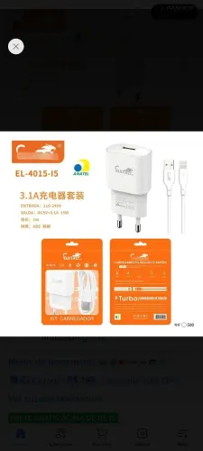 Caixinha 15 watts de carregar celular marca eletro. Buscar no bairro Tirol.