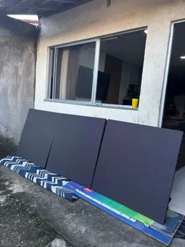 Painel LED P5 Outdoor 3x1m 6500 Nits NovaStar Profissional