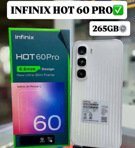 Infinix Hot 60 Pro 256/08- Cinza Lacrado Entregamos Grátis Garantia