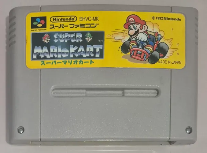 Cartucho/Jogo de Super Famicom/SNES: Super Mario Kart