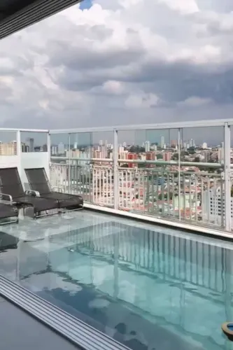 Incrível Cobertura no Tatuapé - Piscina Privativa