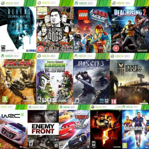 Combo 37 Jogos xbox 360