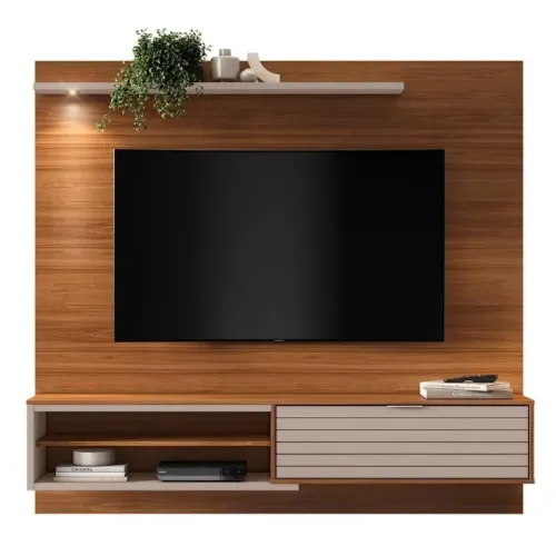 Home Suspenso Painel Trenton 1.80 Para Tv de Até 70