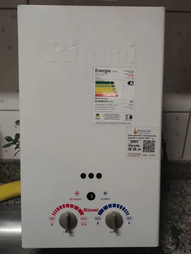 Aquecedor à Gás Rinnai 15 Litros