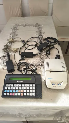 Micro registradora sweda tms com impressora 