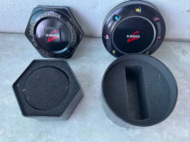 Caixa vazia do relógio G-SHOCK