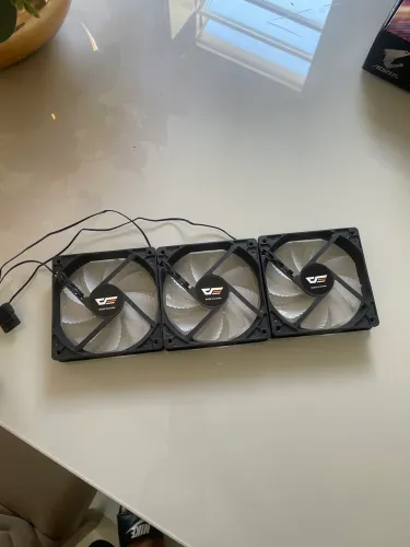 Conjunto de fans RGB