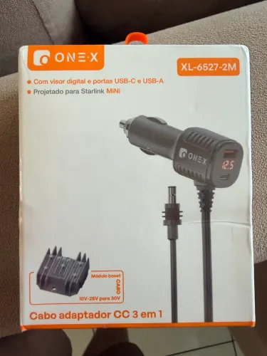 Cabo adaptador STARLINK MINI com Inversor