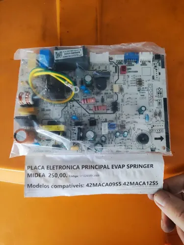 Placa Eletrônica Springer Midea e Carrier.