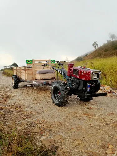 Tobata 9cv com careta tracionada 