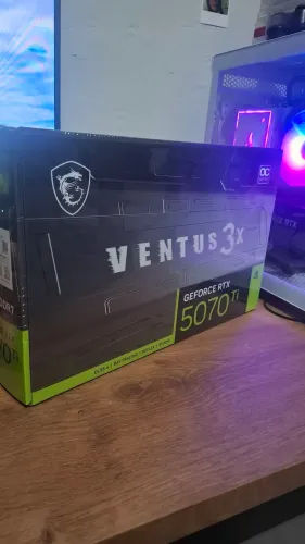 Rtx 5070ti 16GB lacrada nova (tem nota)