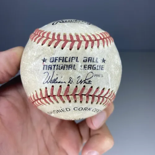 Bola de Baseboll Original William D. White - Presidente
