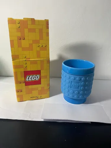 Copo Lego de ceramica e borracha