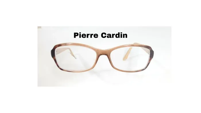 Armação de óculos feminina Pierre Cardin com Svarovik 