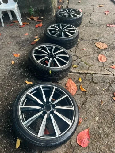 RODAS ESPORTIVAS DIAMANTADAS - ARO 19 C/ PNEUS