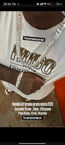 KIT PRATA MISTA 15MM NO PREÇO ! ( UBERLANDIA)