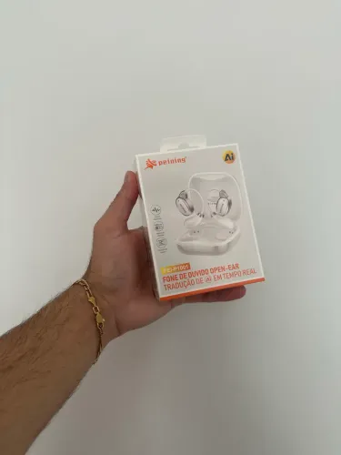 Fone de Ouvido Bluetooth Com Tradução em Tempo Real