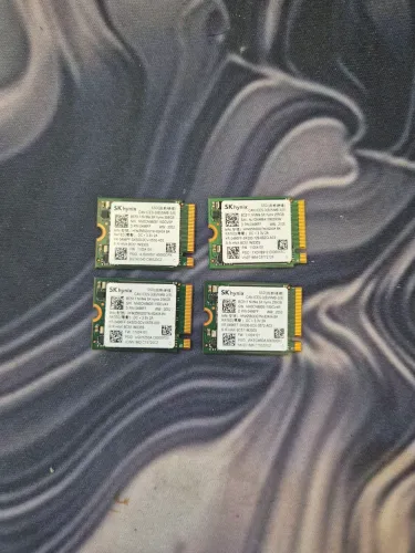 Lote 4x SSD NVMe 256GB