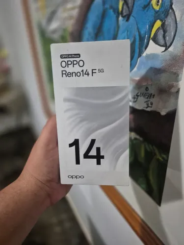 Oppo Reno 14F - 12/256 - Novo - Ate 10x sem juros
