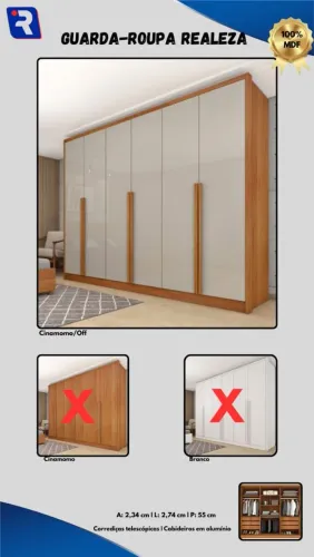 Guarda roupa de casal