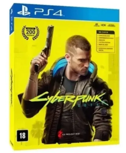 Jogo PS4 Cyberpunk 2077 - Mídia Física