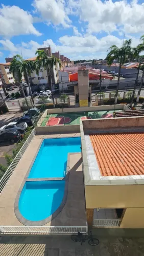 Alugo apto na Rua do Aririzal projetados na cozinha Com varanda e lazer Pintura nova
