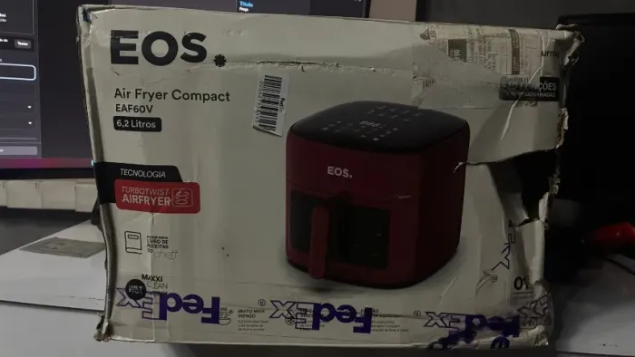 Air Fryer EOS Compact 6,2 Litros - Digital Touch (Na Caixa) (PARA SAIR HOJE)