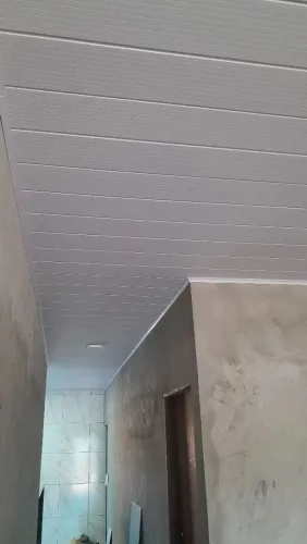 Forro pvc instalado