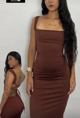 Vestido moda gringa