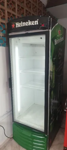 CERVEJEIRA expositora HEINEKEN funcionando -6 GRAUS
