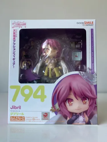 Action Figure Nendoroid Jibril #794 No Game No Life Original Good Smile Company