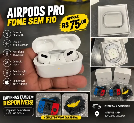 AIRPORDS PRO FONE BLUETOOTH