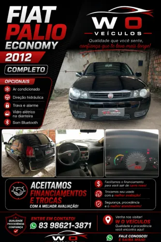 Fiat Palio 1.0 Economy Fire Flex 8V 4P 2012