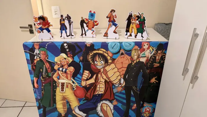 Decoração One Piece aniversário 
