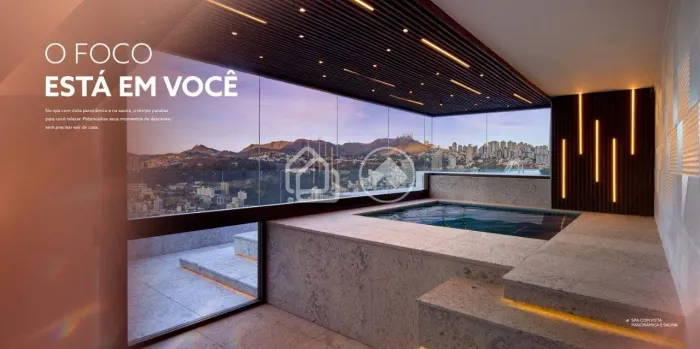Loft Residencial à Venda em Estoril, BH  1 Suíte, 38,53 m², Lazer Completo