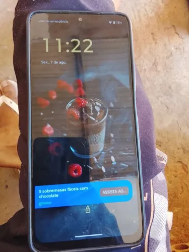Vendo moto g06 256gb 8 d ram com nota!!